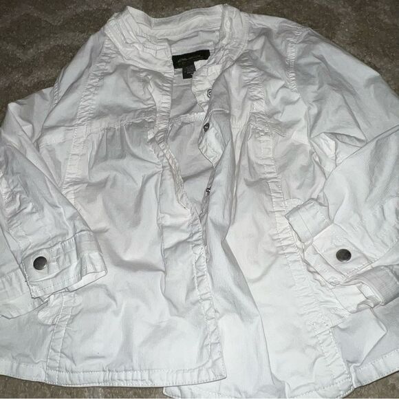 Women's White Jacket size PL - Picture 1 of 6